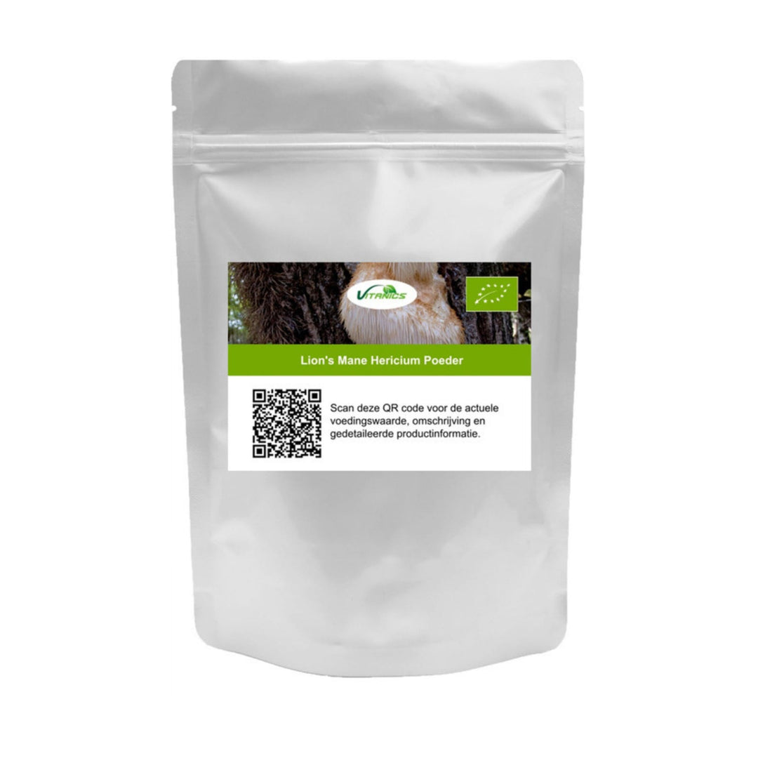 Vitanics Lion's Mane Hericium Poeder Bio
