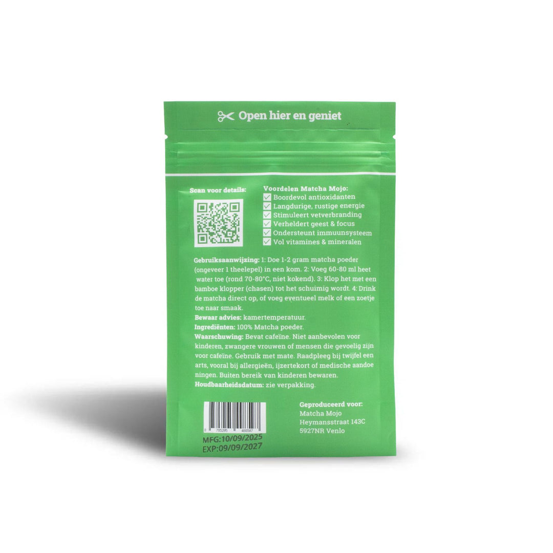 Matcha Mojo Grade 6x A (60 gram)